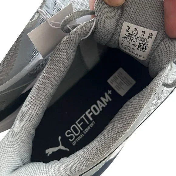 Puma Mens Transport Modern Running Sneakers Shoes - Grey Size 10 NWOB - Picture 5 of 6